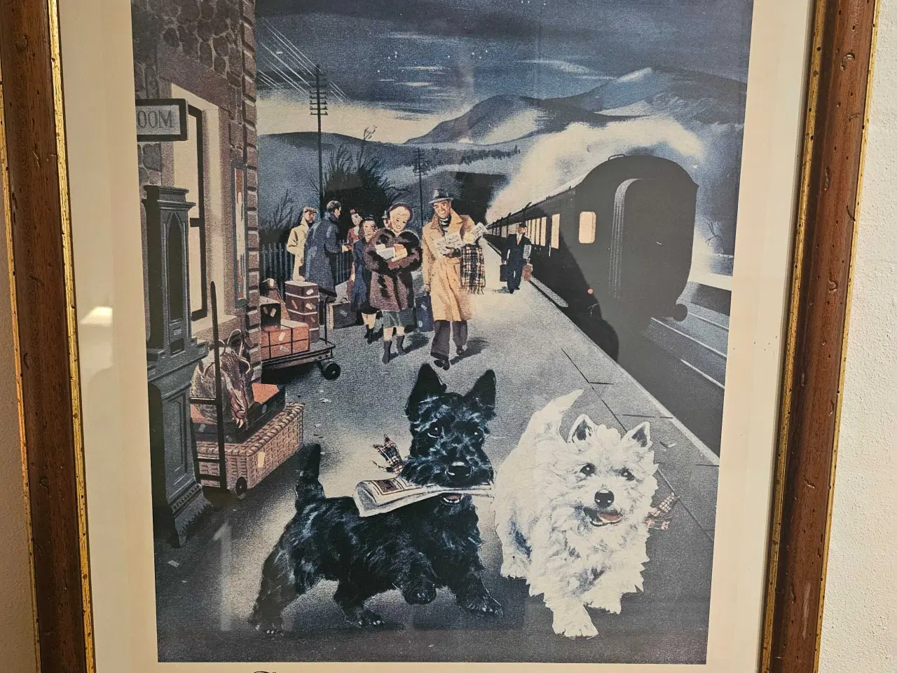 Billede 1 - Original vintage reklame – Black & White 