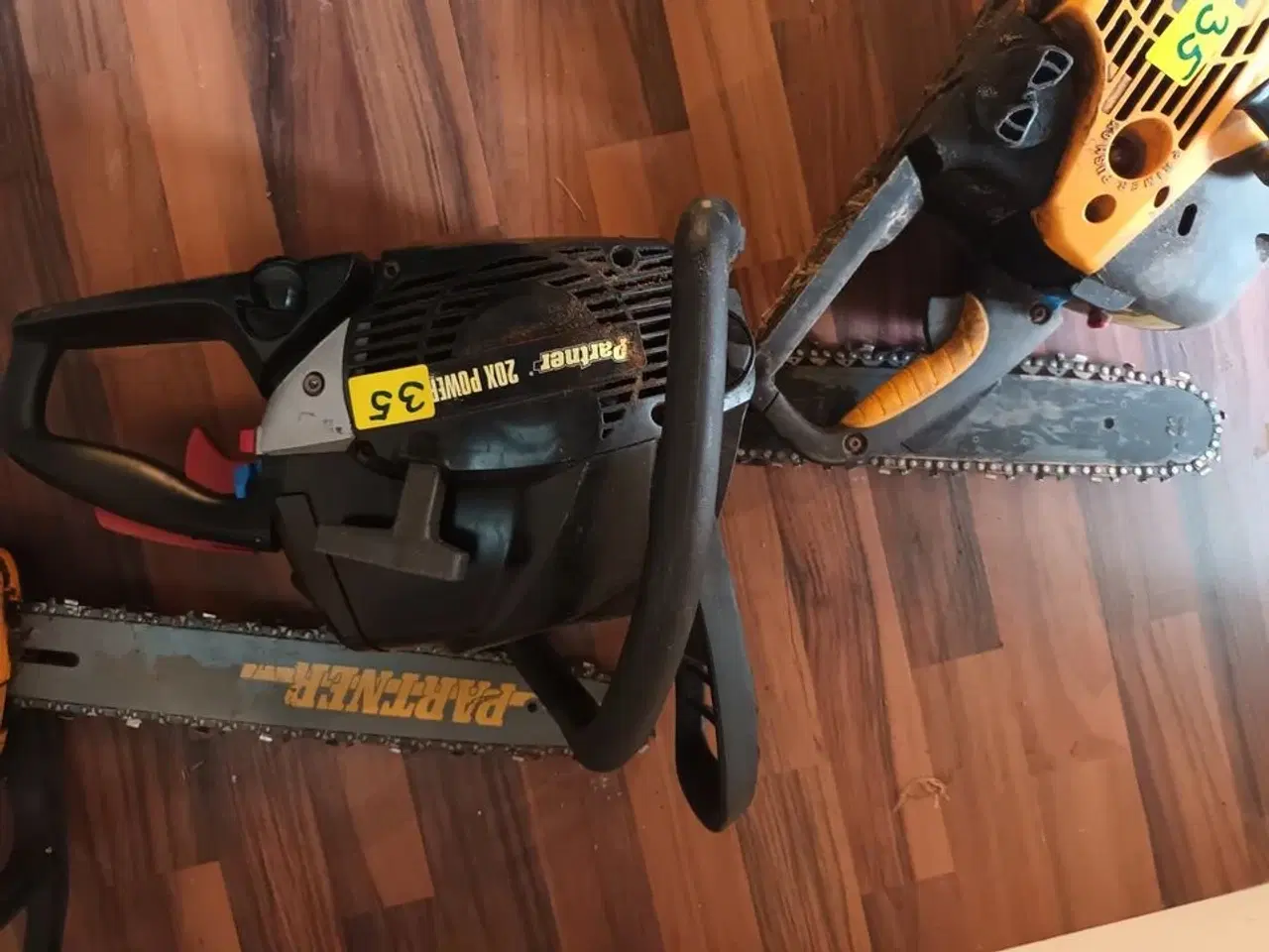 Billede 4 - 4 stk. Kædesave PARTNER