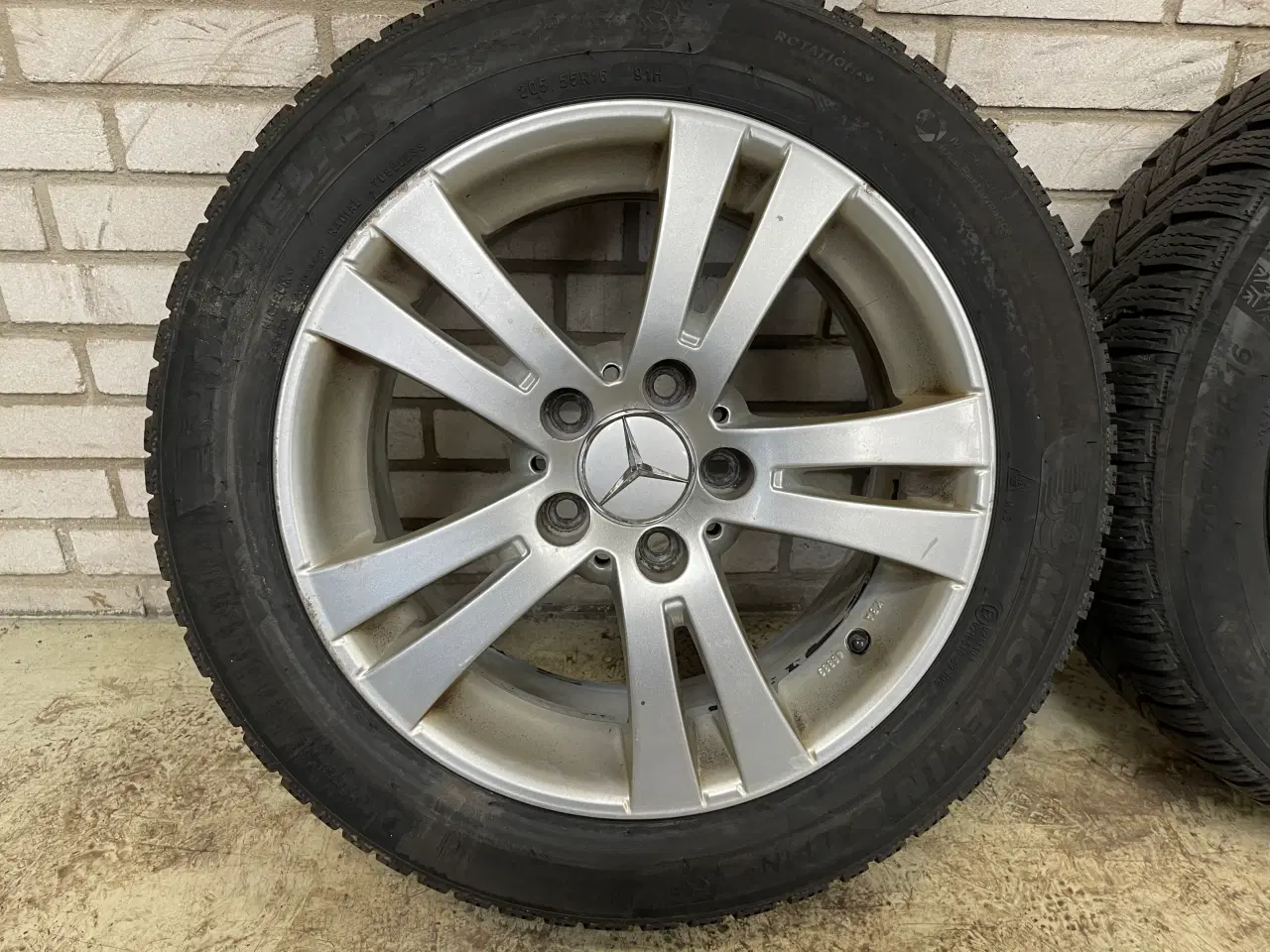 Billede 3 - 16 Mercedes C klasse 205/55r16 Ref.180 vinter