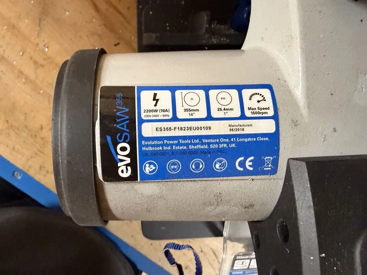 Billede 5 - Kap-/geringssav EVOLUTION EvoSaw 355