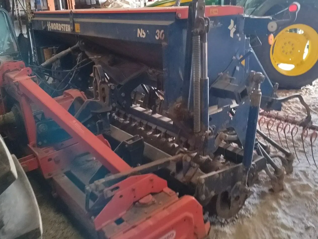 Billede 2 - Maschio Rotorharve 3 m med Nordsten NS 3030 såmaskine