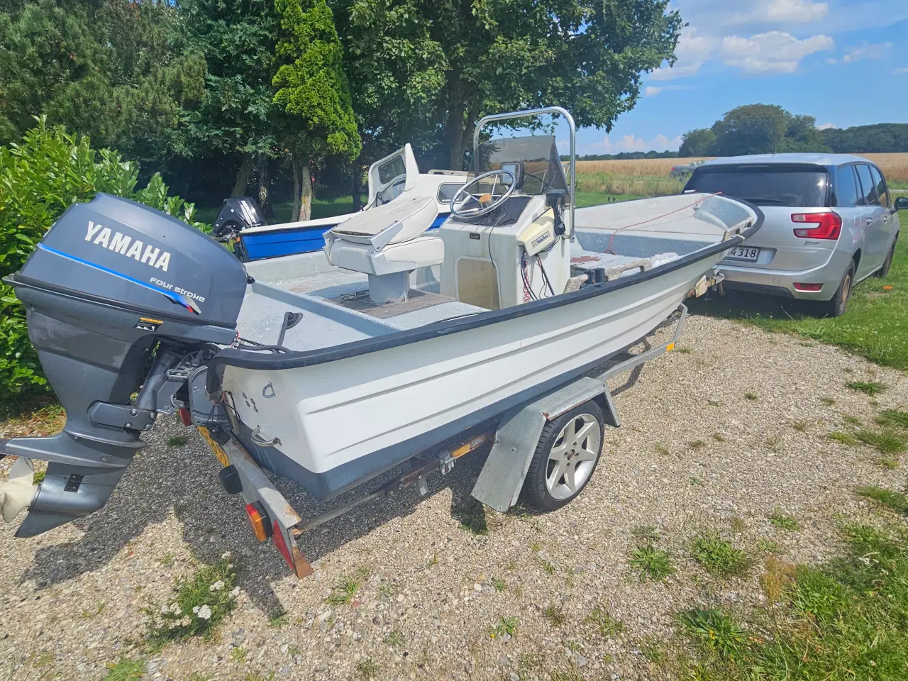 Billede 3 - Motorbåd med planskrog og 25hk Yamaha motor