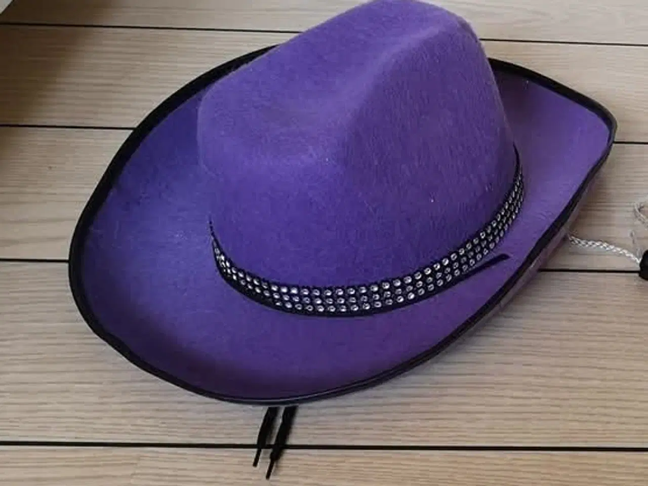 Billede 1 - Cowboy hat (lilla)