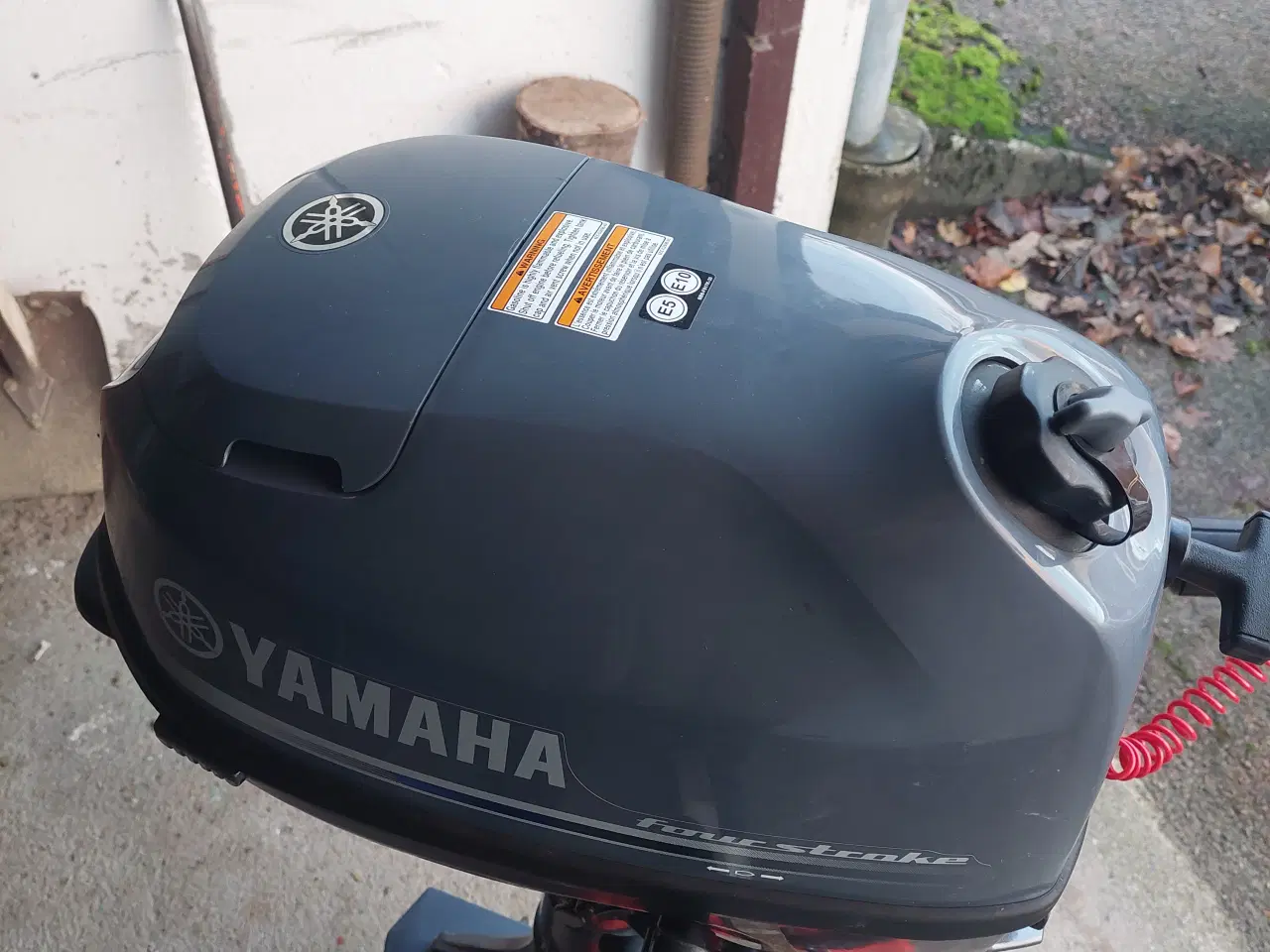 Billede 3 - 5. Hk. 4.takt.Yamaha påhængsmotor med kort ben.