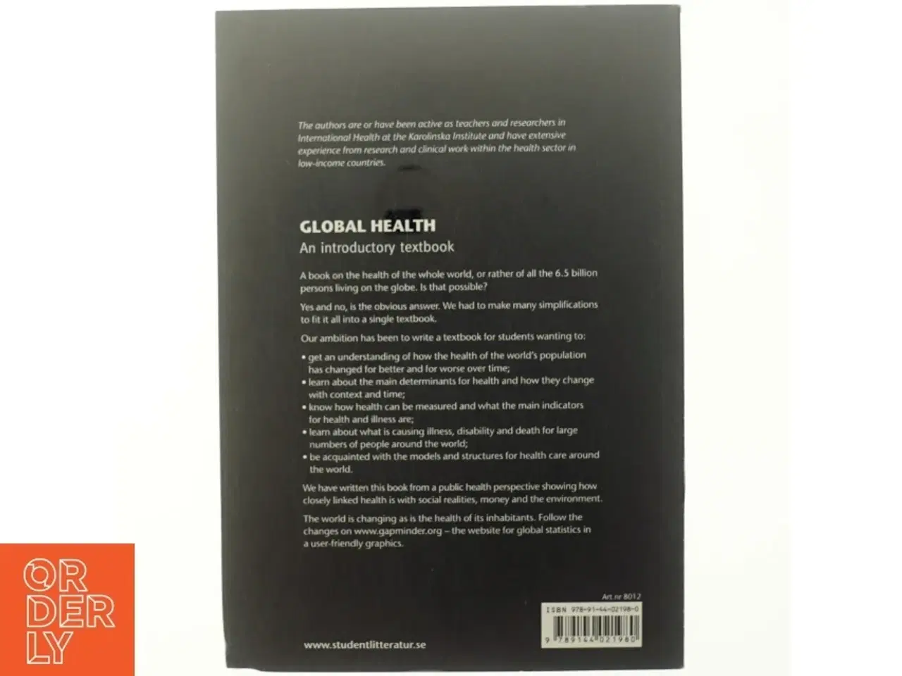Billede 3 - Global health (Bog)