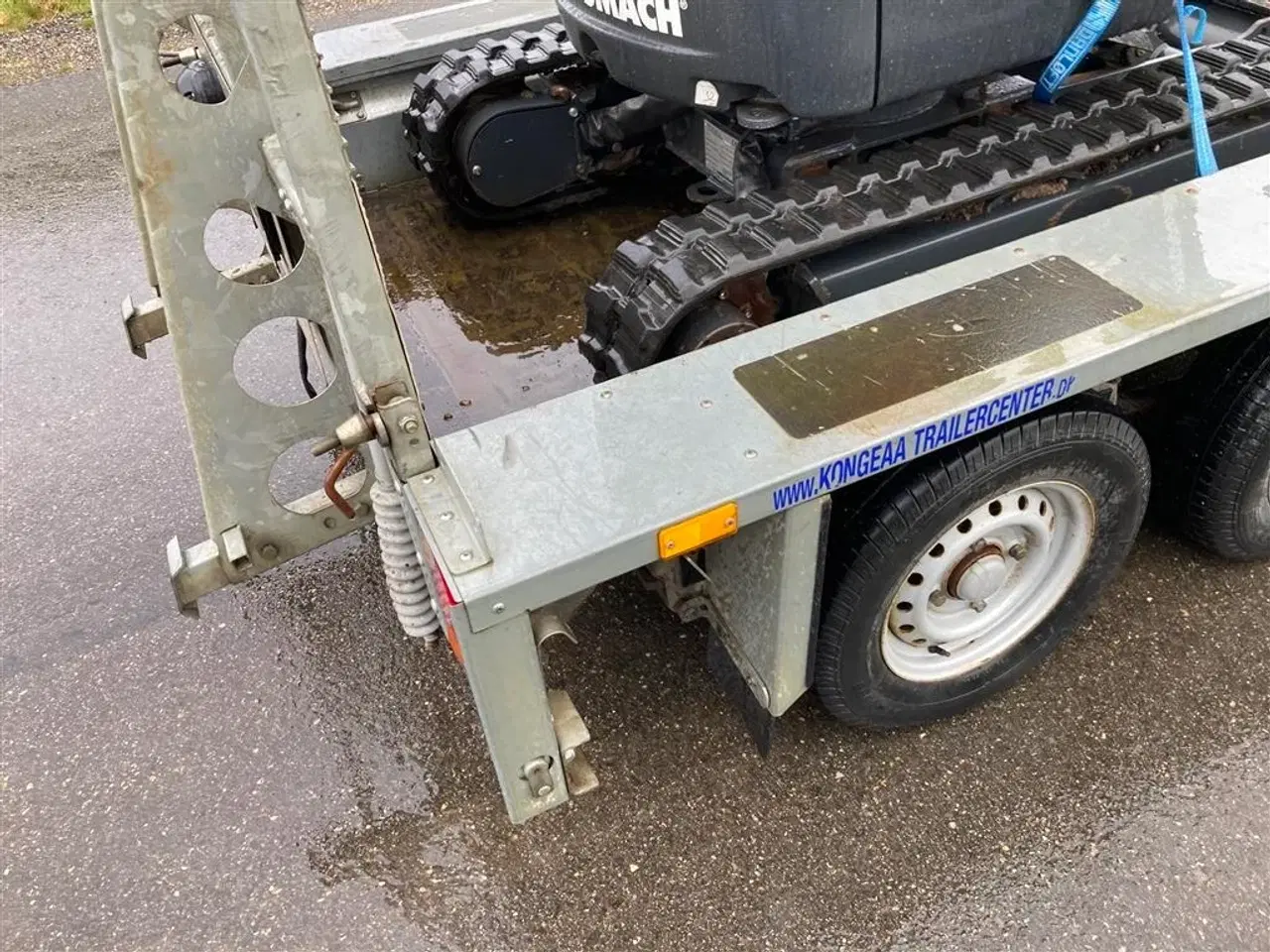 Billede 21 - Ifor Williams GX 84 Maskintrailer med rampe og mange bindeøjer