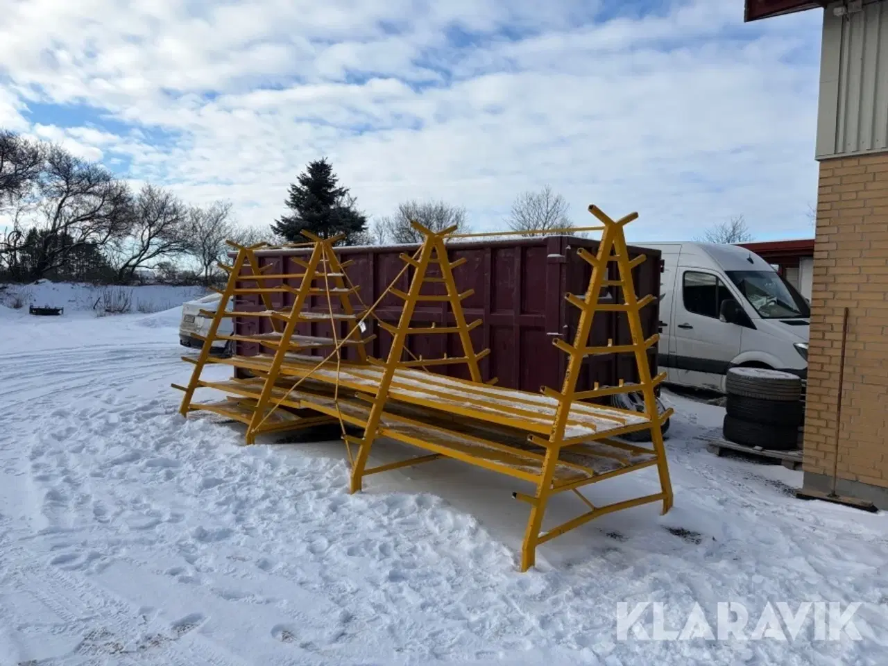 Billede 3 - Jernstativ med hylder