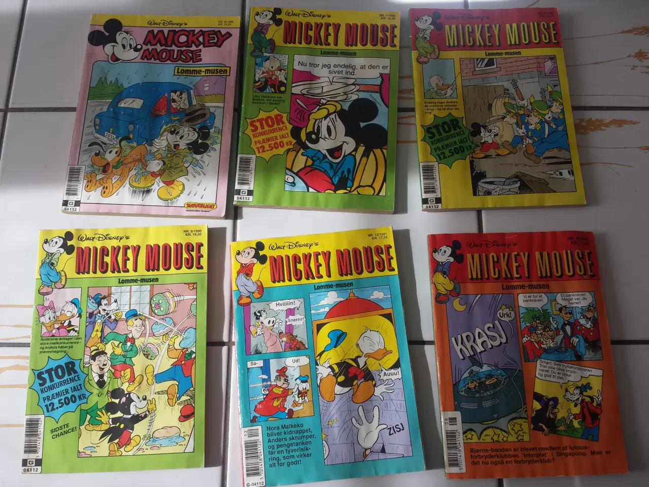 Billede 2 - Mickey Mouse hæfter (Lomme-musen)