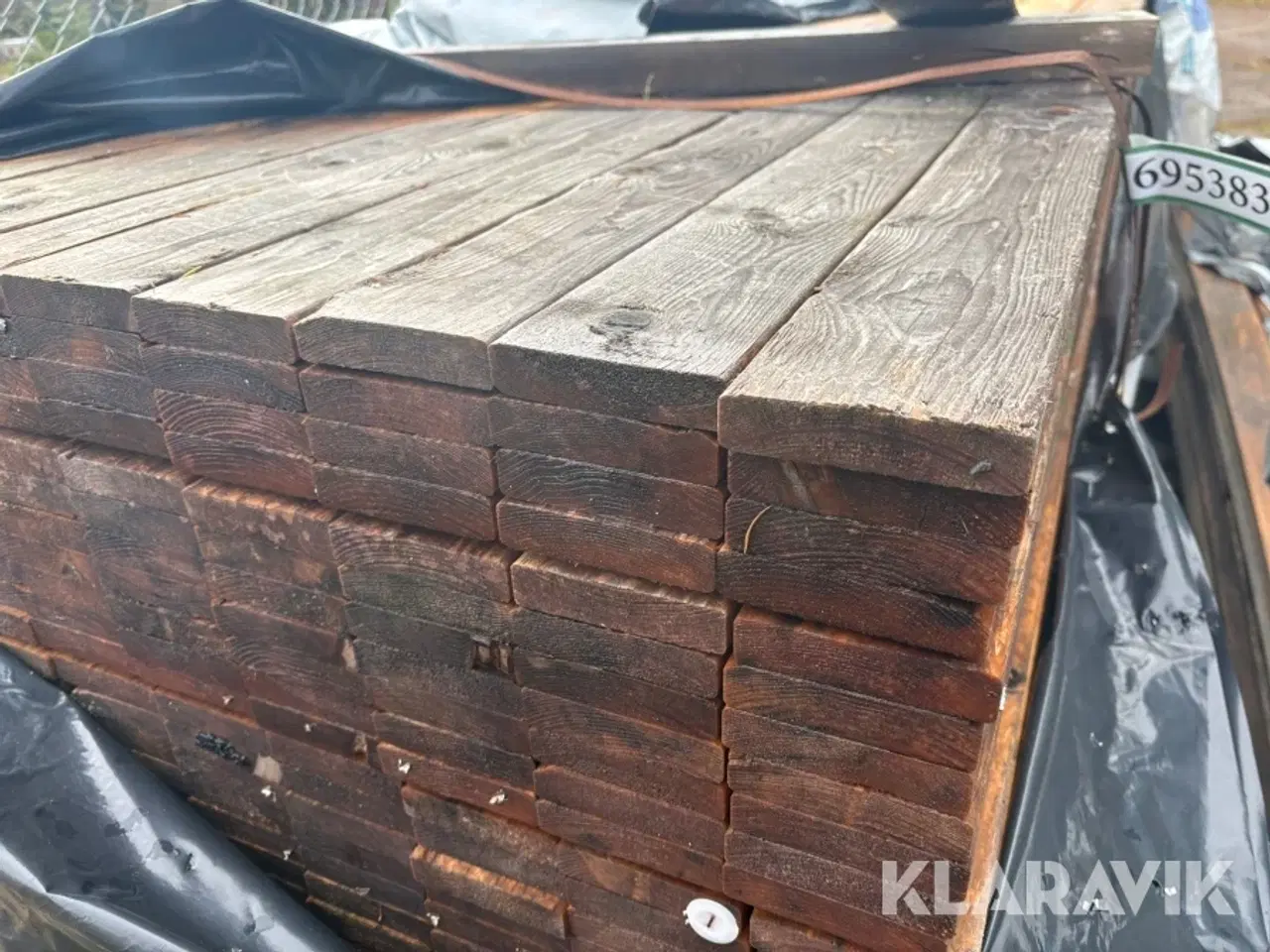 Billede 4 - Lot: Forskallings brædder 3 paller