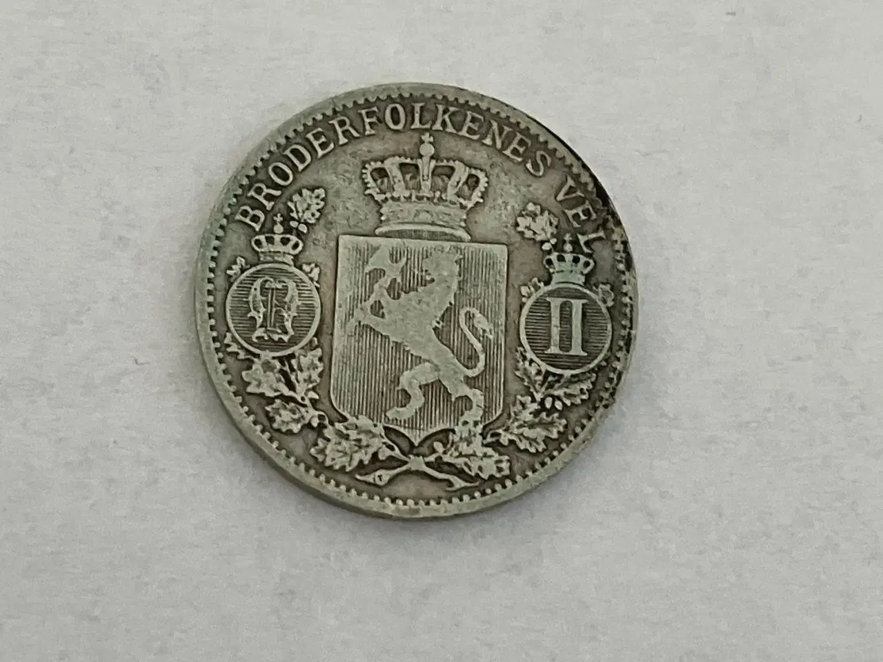 Billede 2 - 25 Øre 1900 Norge