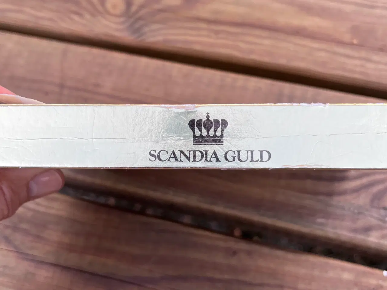 Billede 4 - 6 stk forgyldte cocktailpinde fra Scandia Present.