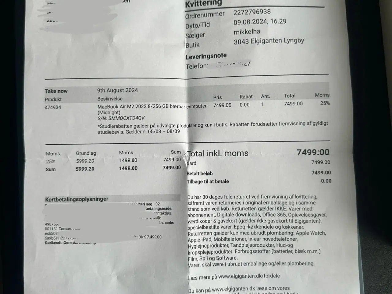 Billede 7 - Apple MacBook Air M2 (2022) 