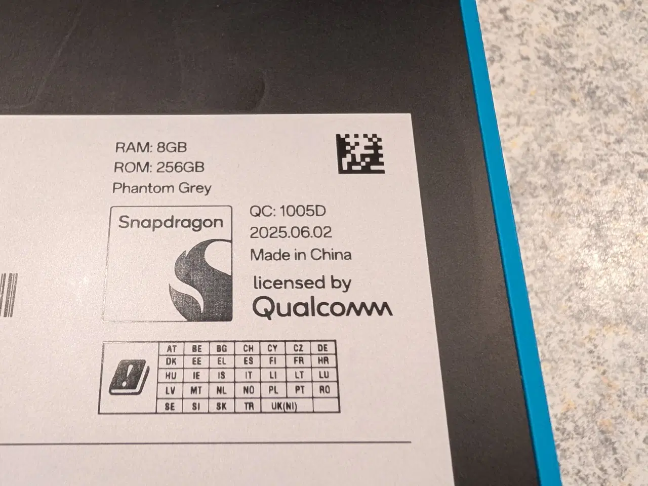 Billede 1 - Oneplus Nord 5 , sort, 258/8gb sælges NY