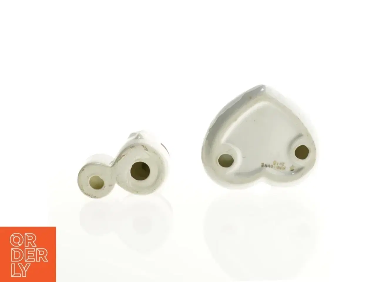 Billede 2 - Lysestager med nisser (str. 15 x 10 cm)