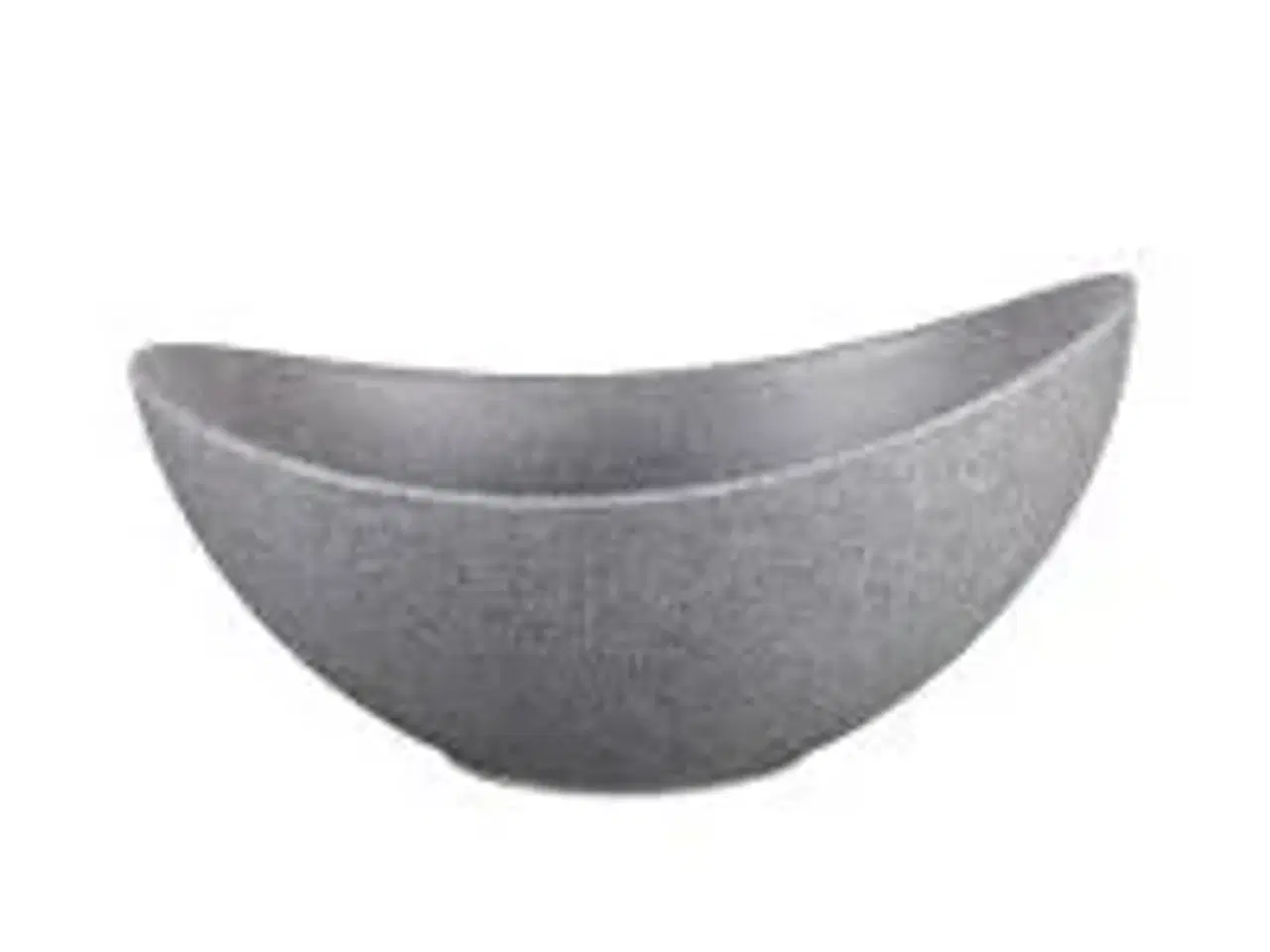 Billede 1 - 5 stk. Serveringsskål grå B355 x D250 x H180 mm Melamin Churchill