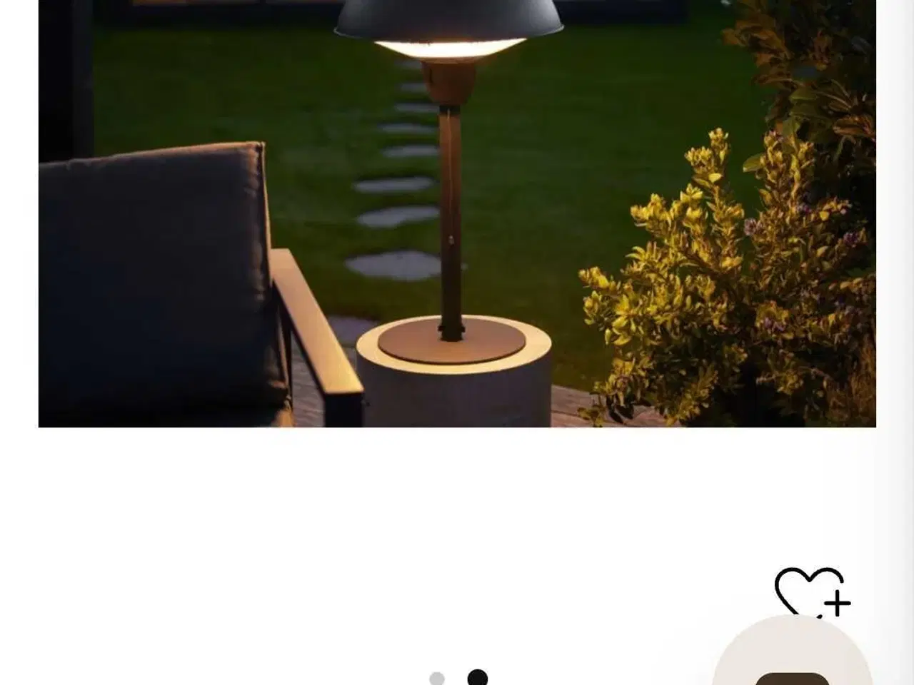 Billede 3 - Terrassevarmer bordmodel