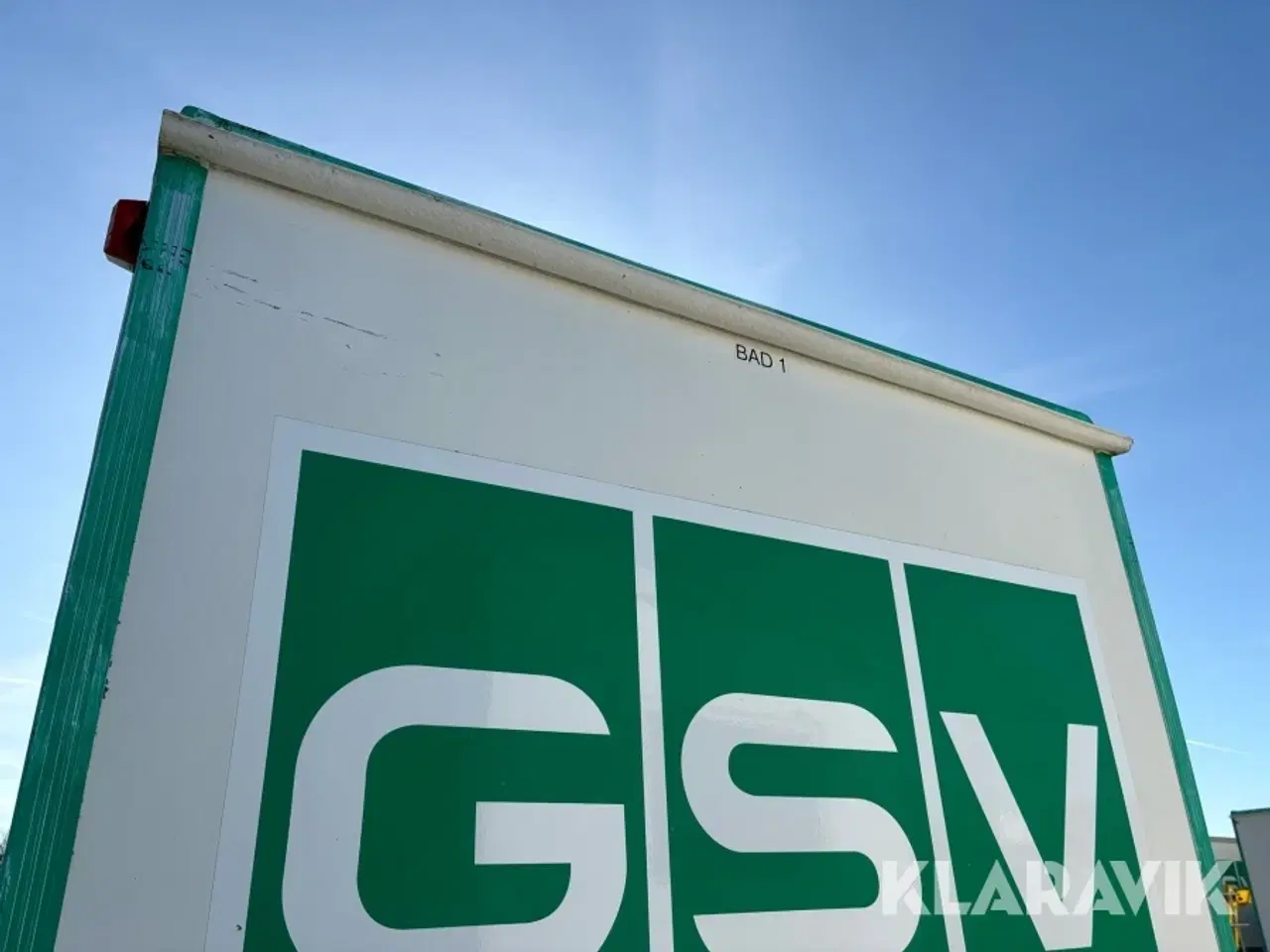 Billede 7 - Badmobil 1 rum med afløb Ø110 Scanvogn 750