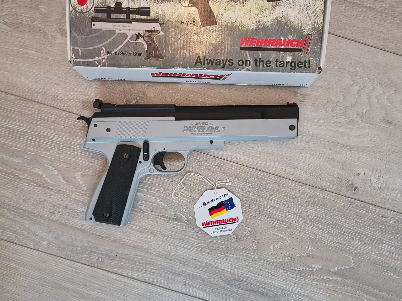 Billede 1 - Luftpistol Weihrauch HW 45