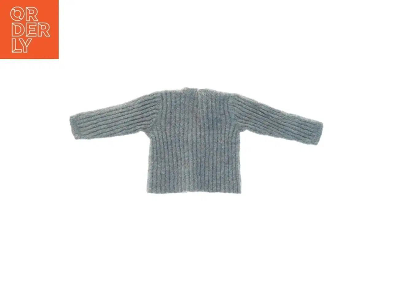 Billede 3 - Håndstrikket børne cardigan (str. 22 x 26 cm ærme 18 cm)