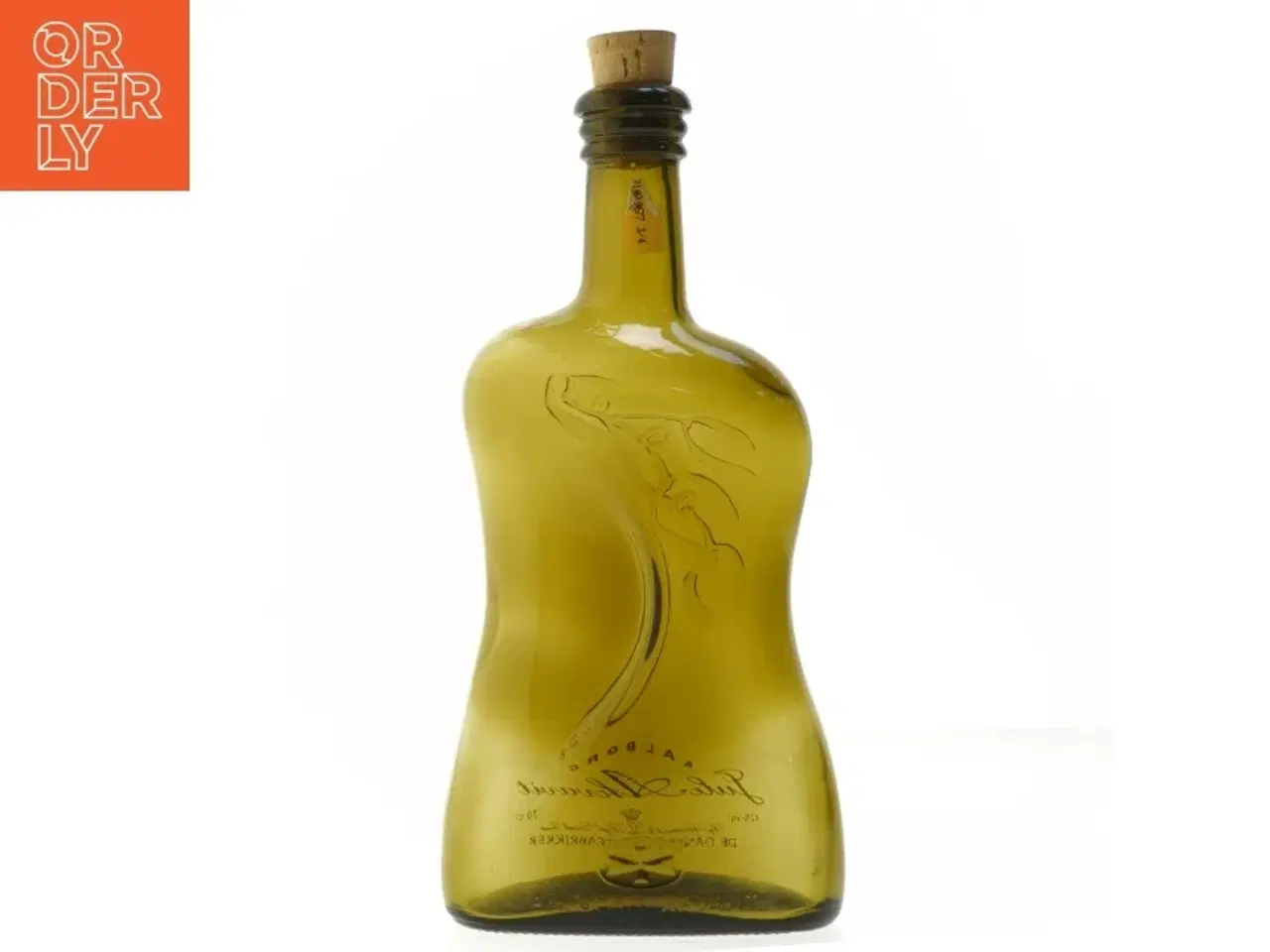 Billede 3 - Jule Akvavit flaske fra Aalborg (str. 27,5 cm)