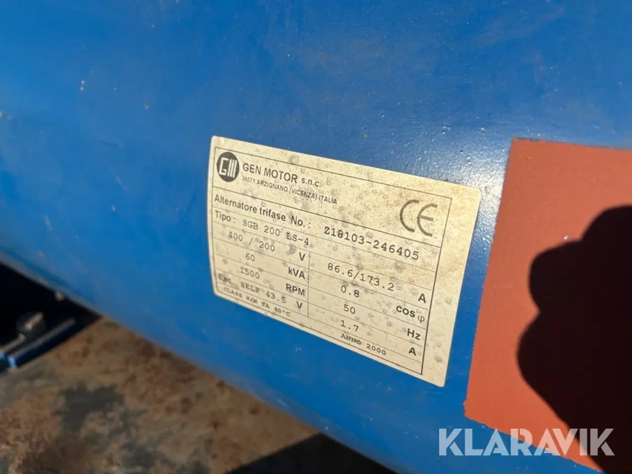 Billede 7 - PTO Generator Himoinsa 60 kVA