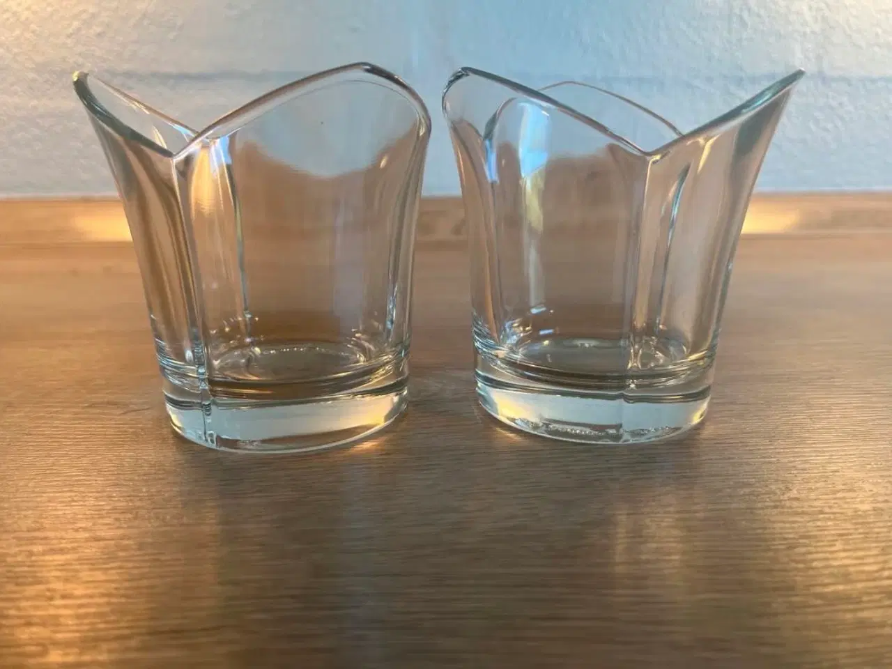 Billede 1 - Erik Bagger glas fyrfads lysestager