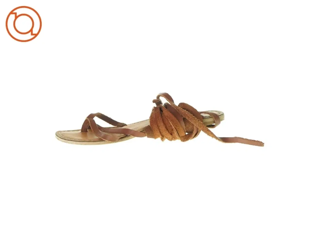 Billede 1 - Sandaler med lang snøre (str. ca. 36,5)