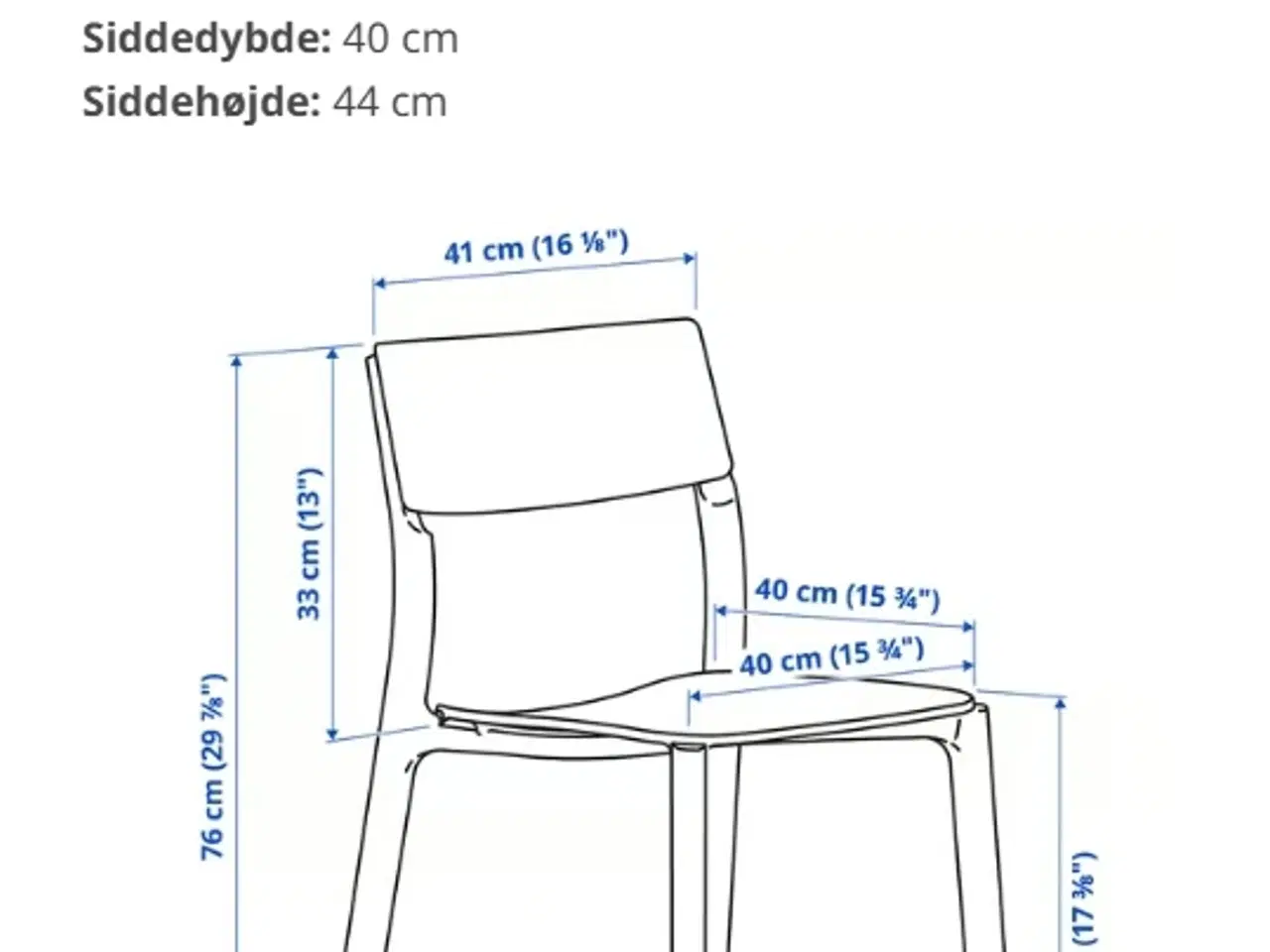 Billede 5 - 6 Janinge stole i hvid