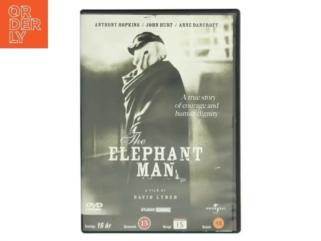 Billede 1 - Elefantmanden med Anthony Hopkins (DVD)