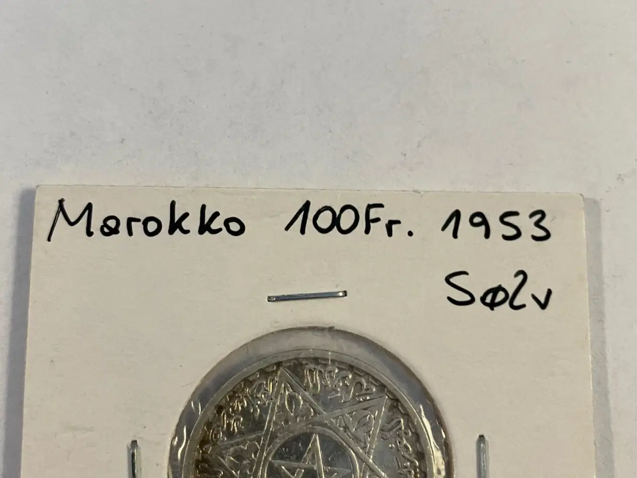 Billede 2 - 100 francs Morocco 1953