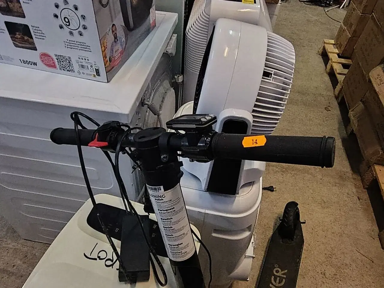 Billede 6 - Reservelel , defekt el-løbehjul DENVER