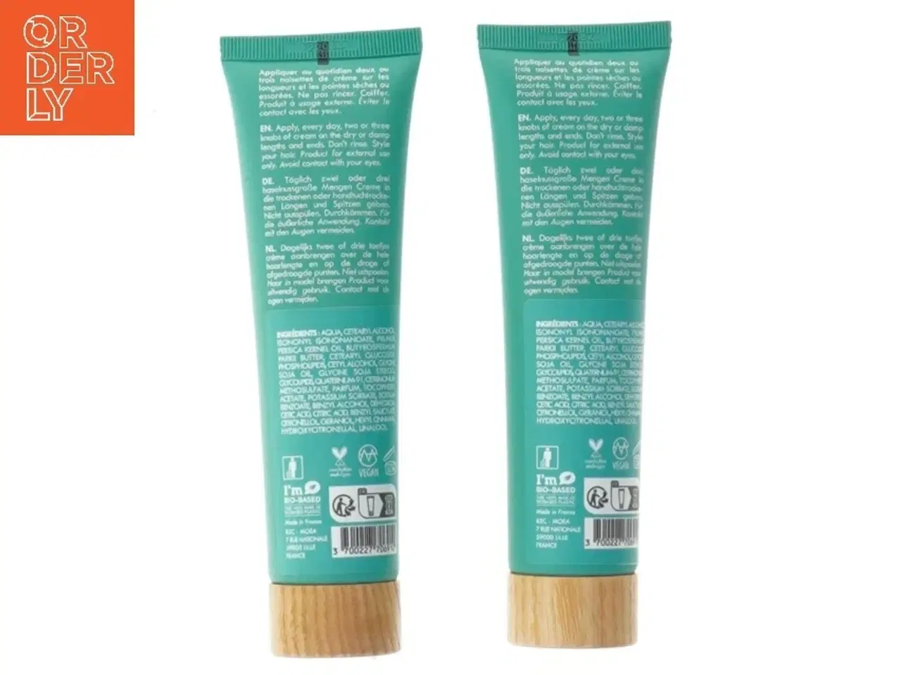 Billede 2 - Moea hårcreme 2 x 100 ml fra Moea (str. 2 stk 100 ml 17 cm)