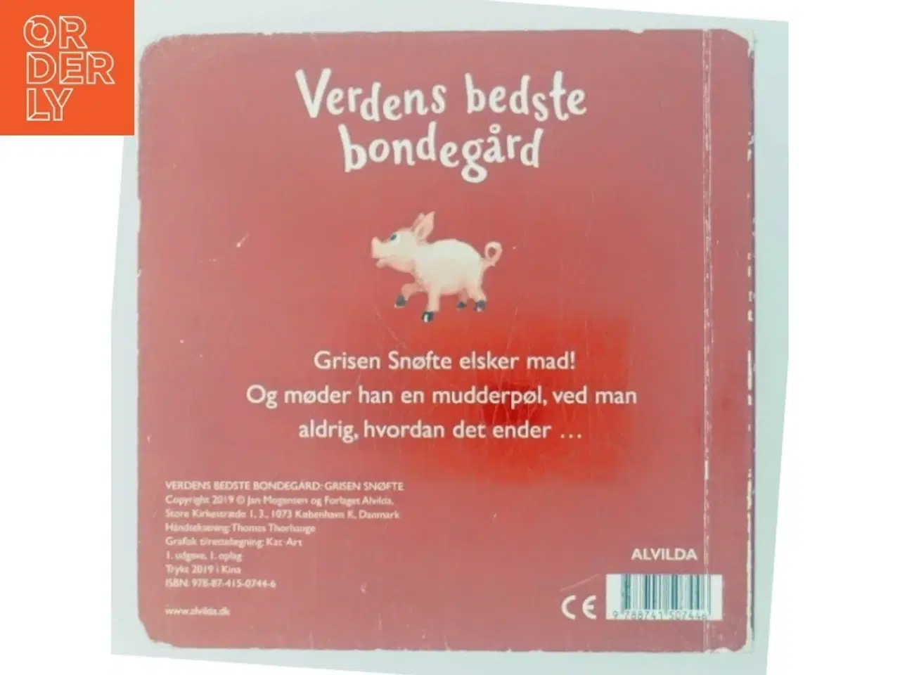 Billede 3 - Grisen Snølfe af Jan Mogensen (Bog)