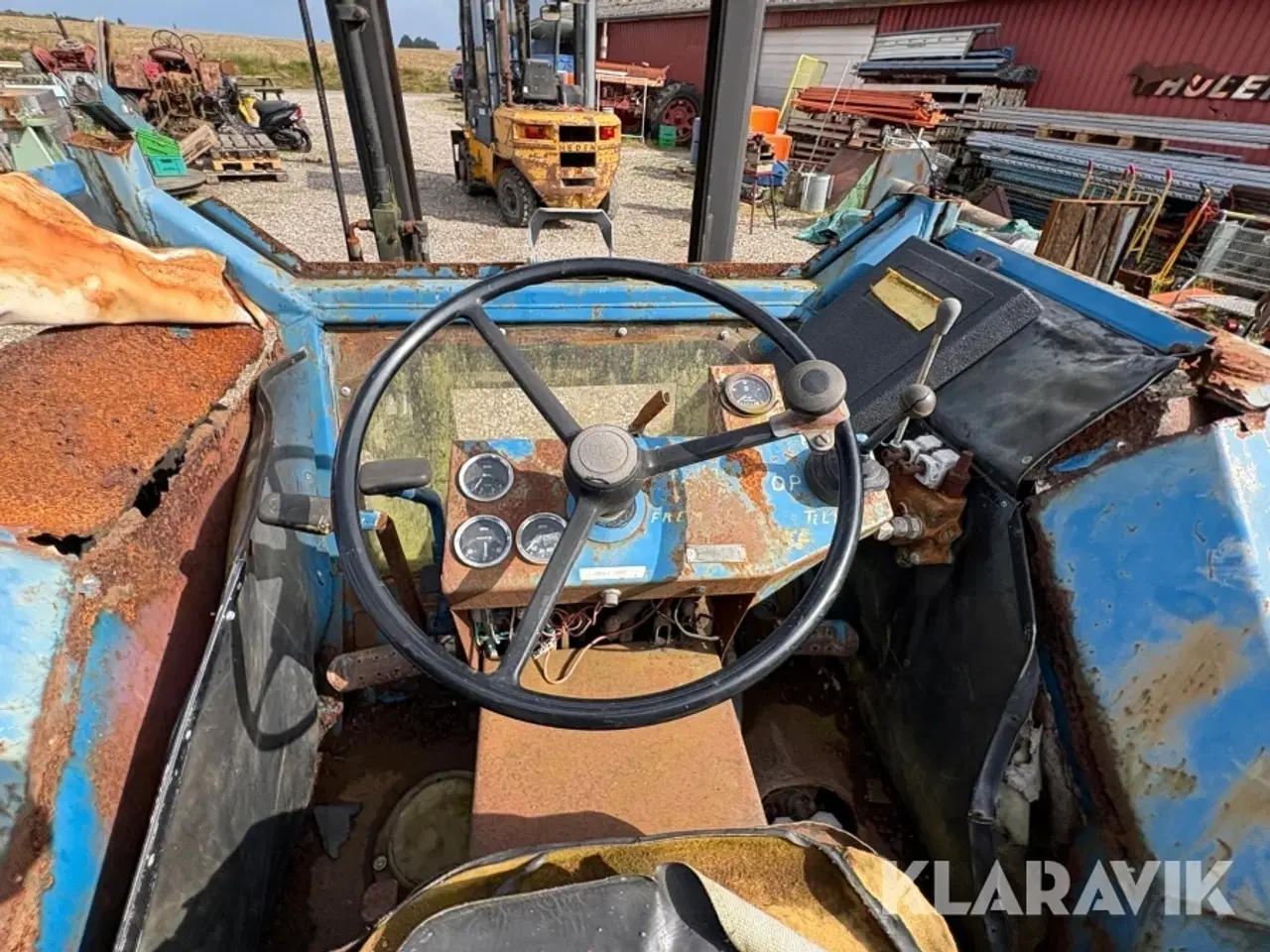 Billede 7 - Traktor Ford 2600 med byggelift