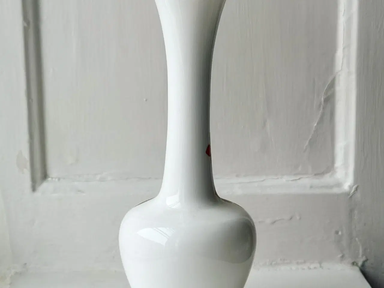 Billede 3 - Opalineglas m blomster og guld