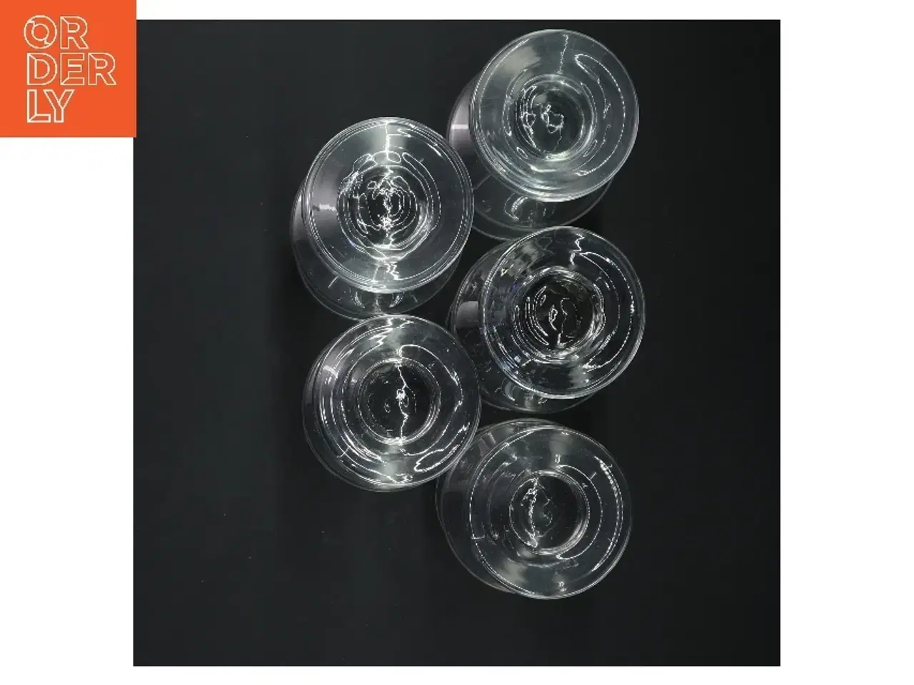 Billede 2 - Sæt med glas (str. 5 styk, 13 cm)