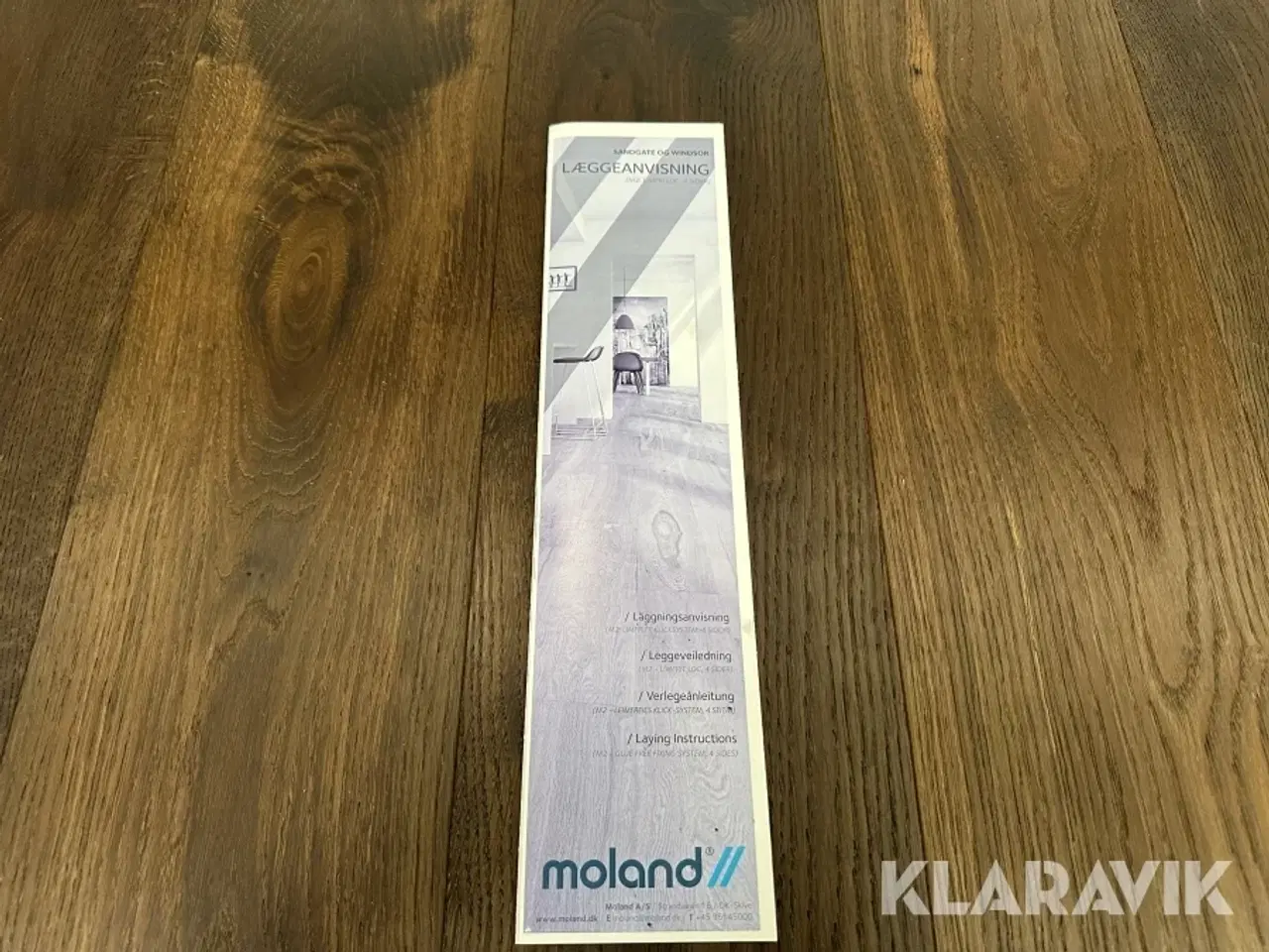 Billede 12 - Moland Sandgate Slim Wideplank Living Eg Voksolie Smoked brushed 15mm  - 115.6 m2
