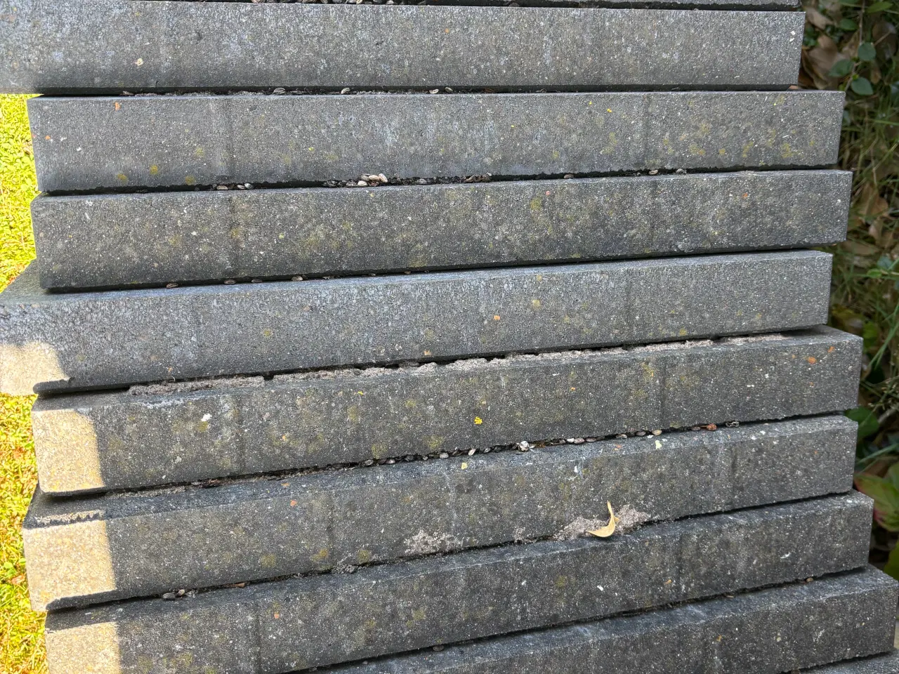 Billede 1 - 12 stk. 50x50x5 cm fliser sorte