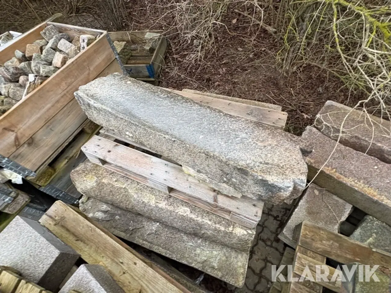 Billede 3 - Granitsten parti blandt andet fra det gamle København