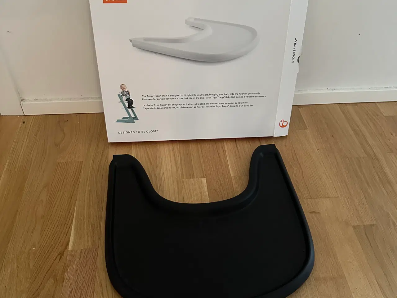 Billede 3 - Stokke Tripp Trapp Baby Set & Tray i sort