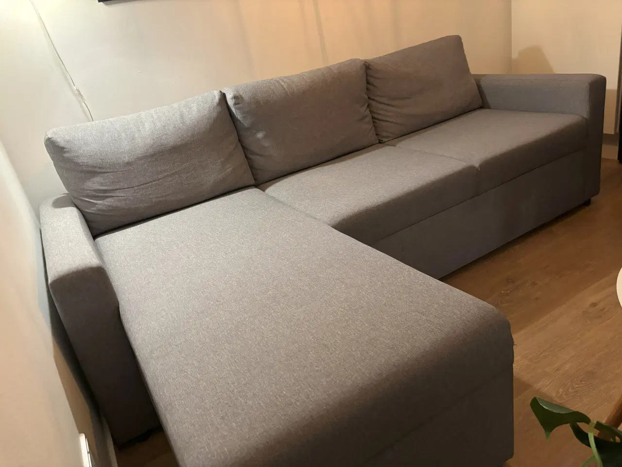 Billede 3 - Sovesofa med chaiselong