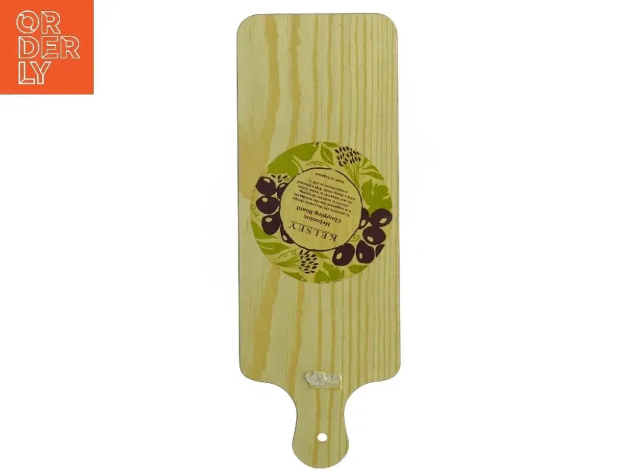 Billede 4 - Dekoreret serveringsbræt fra Kelsey (str. 30 x. 10,5 cm)