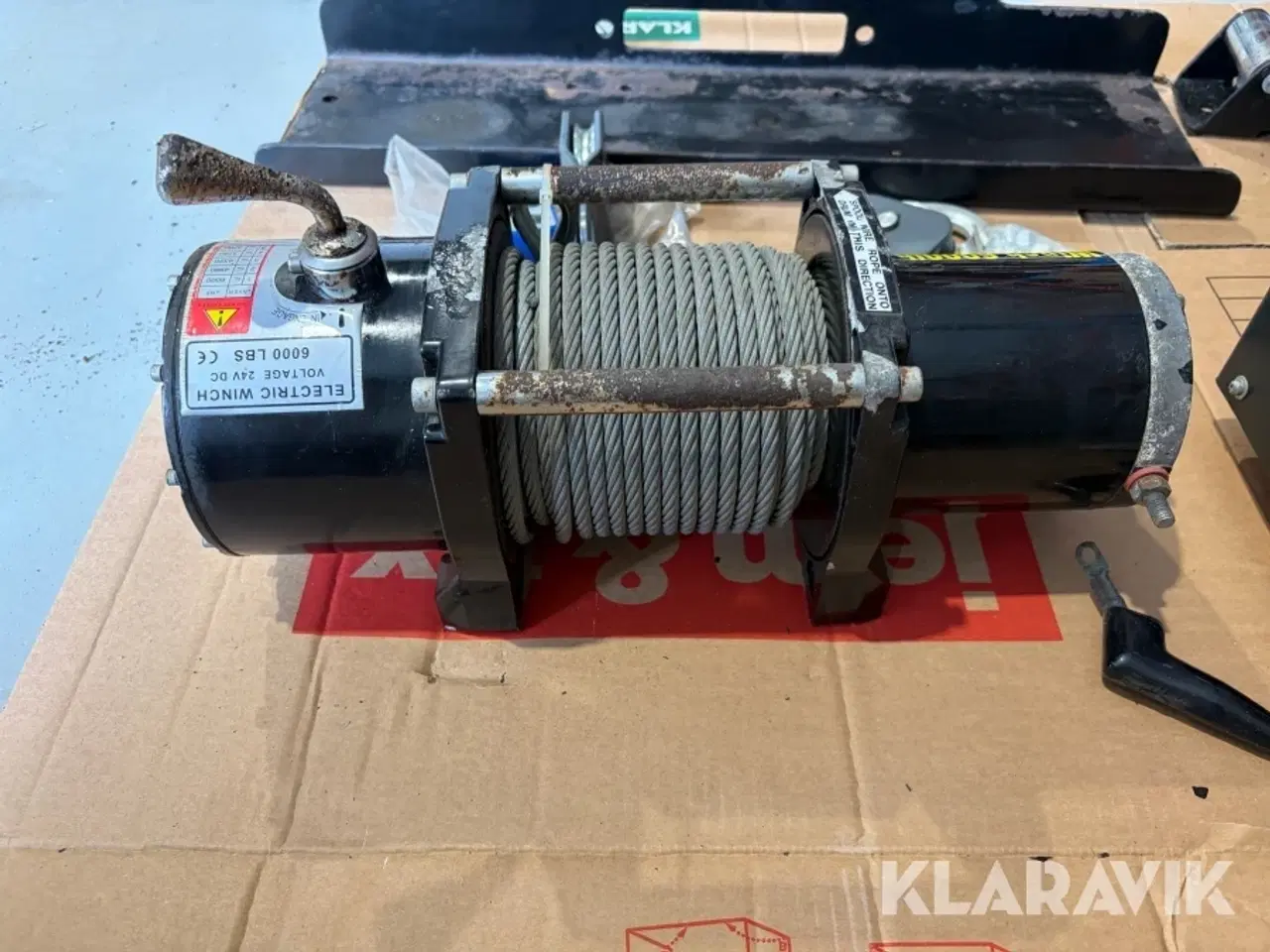 Billede 11 - El-spil / Elektrisk vinsch 6000 lb (komplet sæt) 6000 Electric Winch