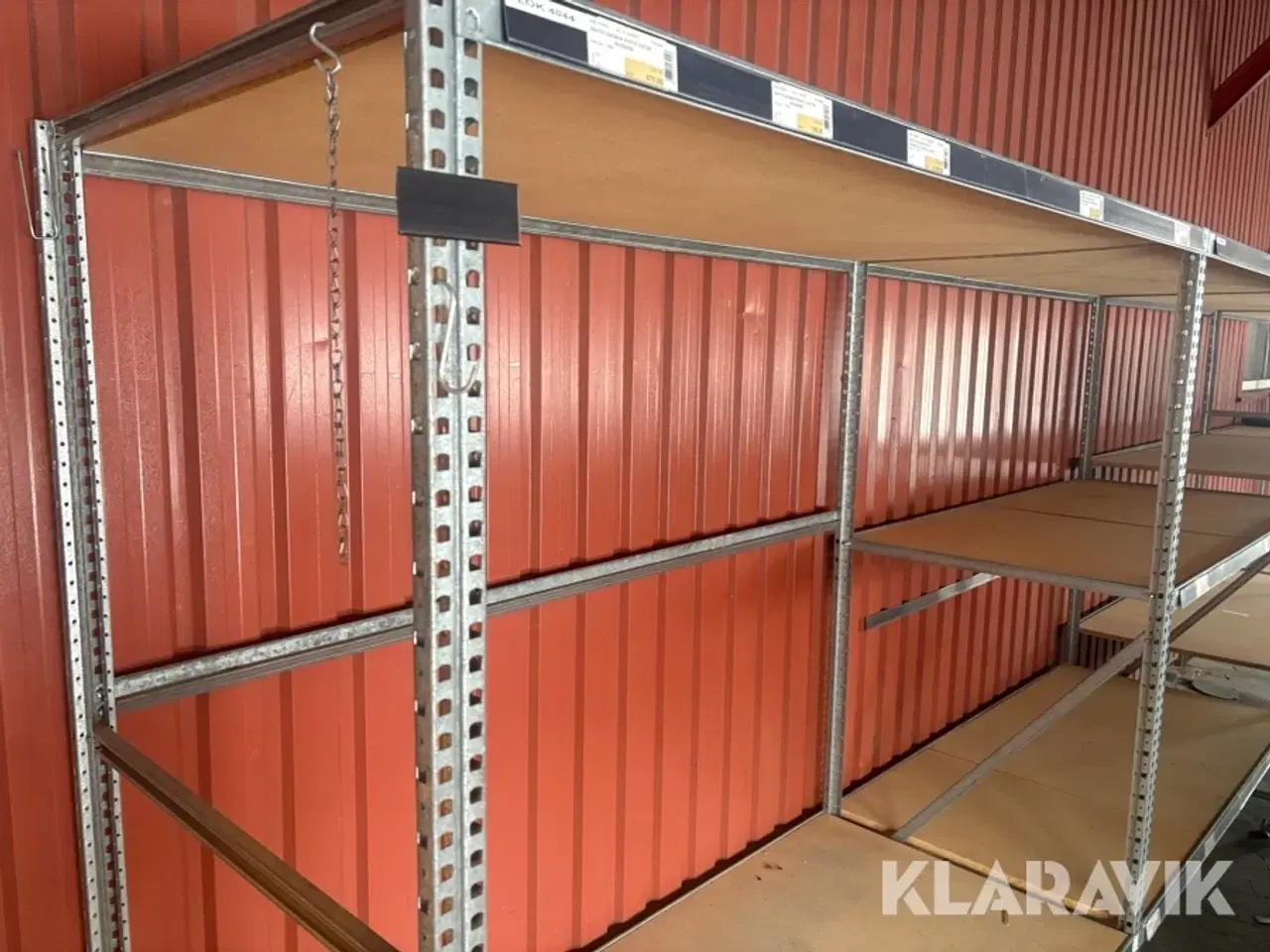 Billede 10 - Reoler - 4 ens sektioner, 11 hylder i alt