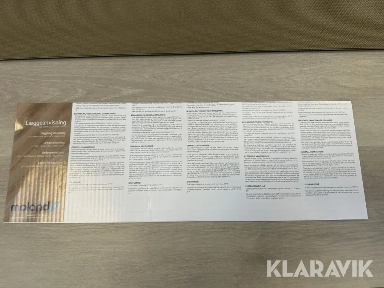 Billede 11 - Moland Bastion Wideplank Design Eg Kalket - 101,22m2