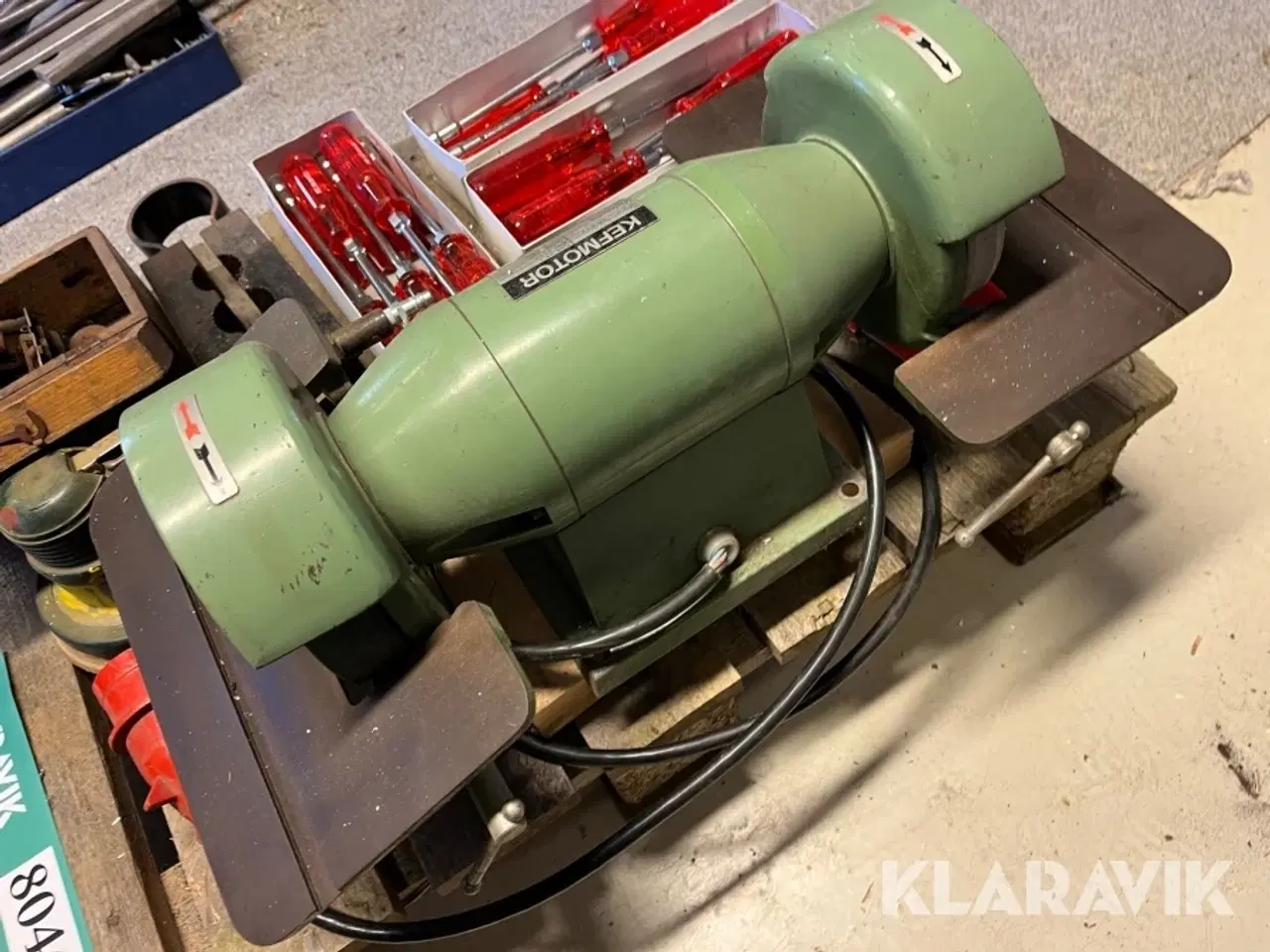 Billede 8 - Værktøjssliber KEFmotor HS3 med diverse værktøj