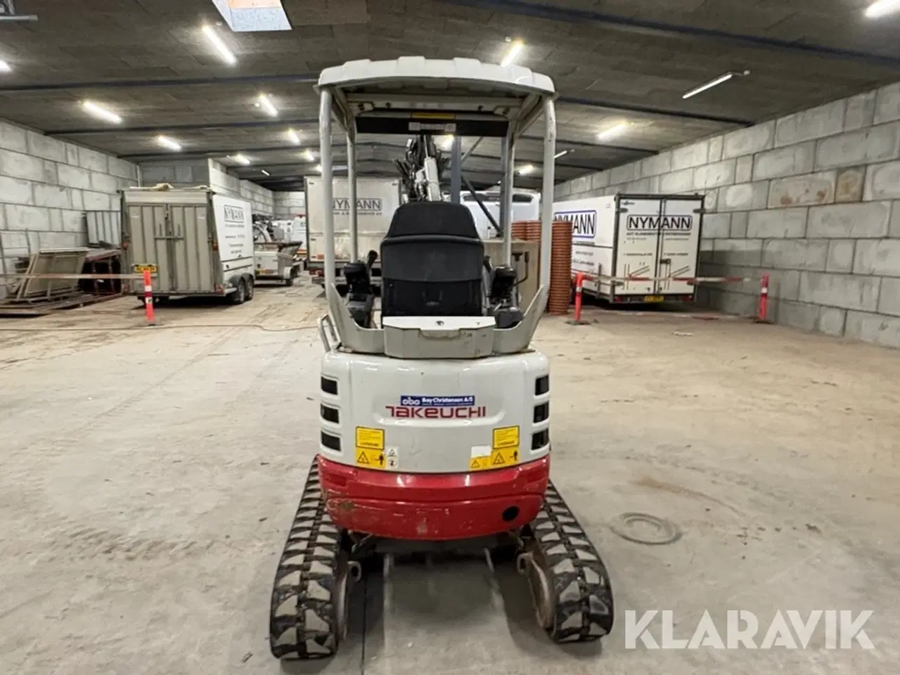 Billede 4 - Gravemaskine Takeuchi TB215R med 3 skovle