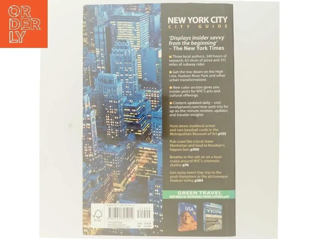 Billede 3 - Lonely planet New York City af Ginger Adams Otis (Bog)