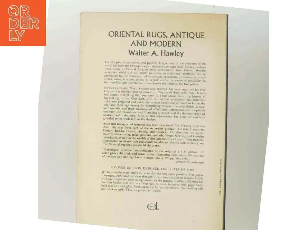 Billede 3 - Oriental Rugs Antique & Modern af Walter A. Hawley (Bog)