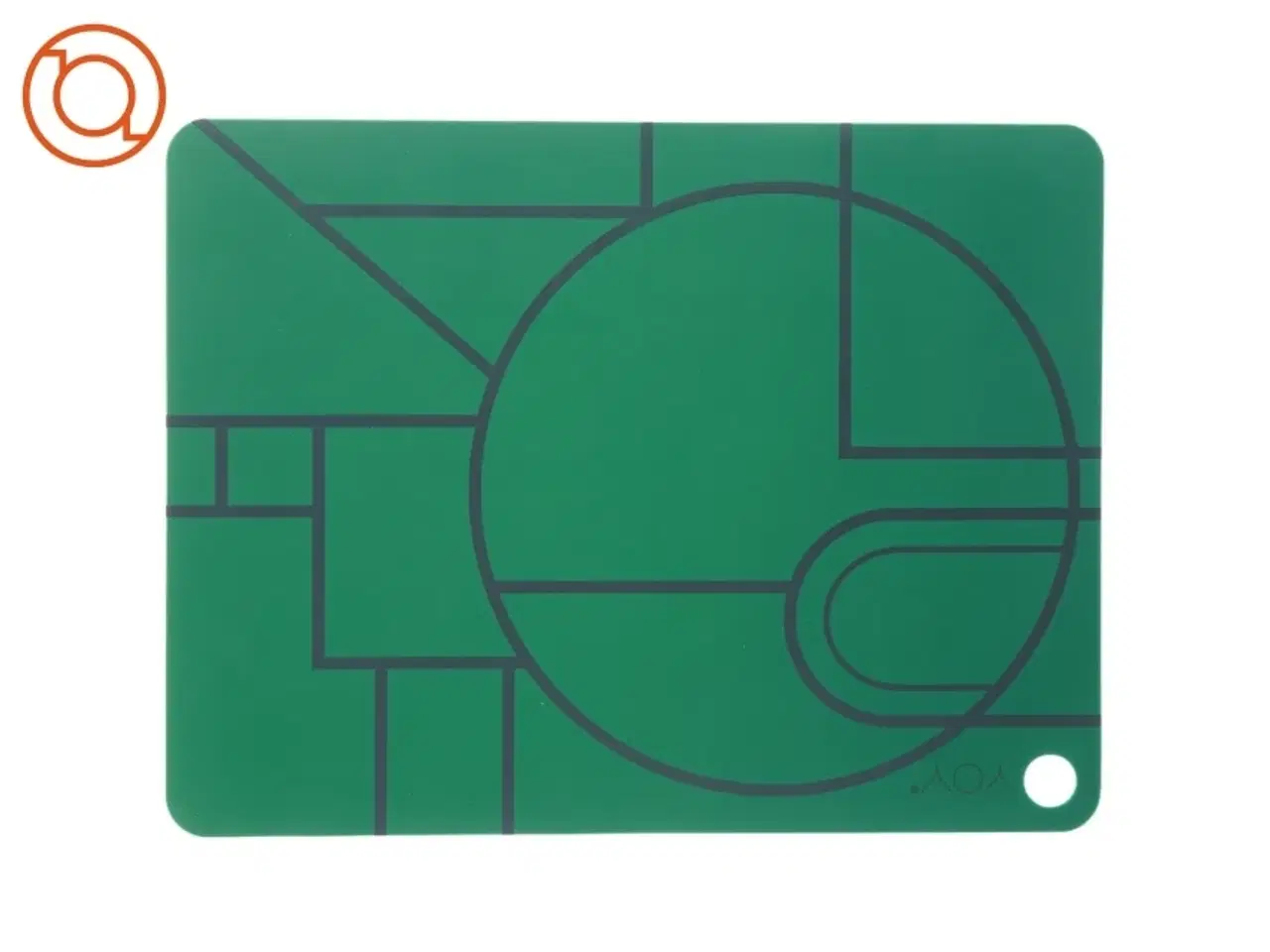 Billede 1 - Dækkeserviet.  fra IOY i silicone (str. 45 x 34cm)